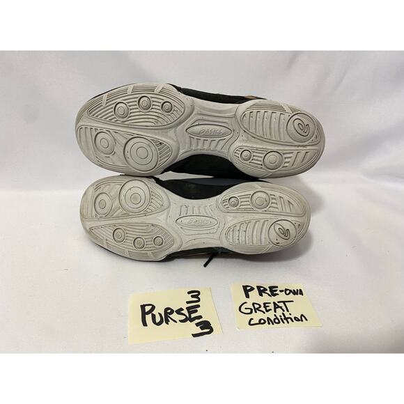 ASICS MATFLEX WRESTLING SHOES MEN'S sz 9 Black and Gray - Picture 2 of 10